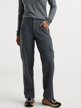 Title Nine Recycled Clamber Cargo Hiking Outdoor Pants Gray Women's 8 / M $120